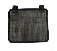 Sac de rangement pliable côté chaise avec plusieurs poches pour magazines, téléphone, télécommande, stylo et bouteille d'eau, convient pour une utilisation en intérieur et en extérieur, design
