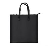 Sac de rangement pliable de grande capacité en tissu Oxford imperméable pour pêcheur - Plusieurs tailles - Bleu, vert, camouflage, noir - Pour l'extérieur ou les voyages (XL-noir)