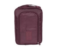 Sac de rangement pliable et portable pour chaussures de voyage étanche, bordeaux, 1PCS