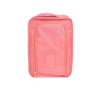 Sac de rangement pliable et portable pour chaussures de voyage étanche, rose, 1PCS