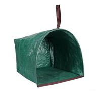 Sac de rangement pliable robuste pour pelouse et jardin, capacité de 182 l, fabriqué à partir de polypropylène, pour le jardinage en plein air, la gestion des déchets de jardin et le transport de