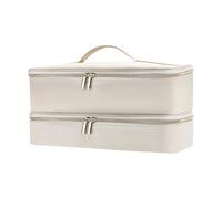 Sac de rangement portable à double couche pour sèche-cheveux - Anti-poussière - En polyester - Avec poignée