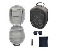 Sac De Rangement Portable À Fermeture Éclair Psvr2 Avec Housse De Protection D'objectif + Sac De Rangement, Étui De Protection Rigide En Eva Accessoires Compatibles