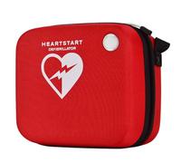 Sac de rangement portable AED avec trou de signal de télécommande et symbole accrocheur, idéal pour les situations d'urgence