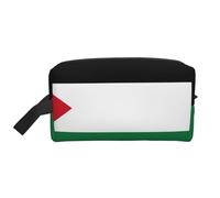 Sac de rangement portable de grande capacité avec protection anti-collision et impression exquise du drapeau de l'État de Palestine