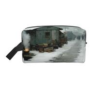Sac de rangement portable de grande capacité avec protection anti-collision et impression exquise Frozen Whisper