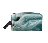 Sac de rangement portable de grande capacité avec protection anti-collision et imprimé chaton mystique exquis