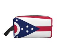 Sac de rangement portable de grande capacité avec protection anti-collision et imprimé drapeau de l'État de l'Ohio