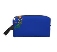 Sac de rangement portable de grande capacité avec protection anti-collision et superbe imprimé drapeau de l'État du Nevada