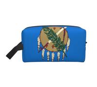Sac de rangement portable de grande capacité avec protection anti-collision et superbe imprimé drapeau de l'État de l'Oklahoma