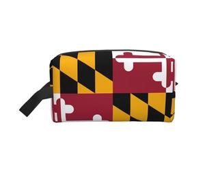 Sac de rangement portable de grande capacité avec protection anti-collision et superbe imprimé drapeau de l'État du Maryland