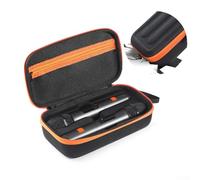 Sac de rangement portable en EVA avec bandoulière, pour microphone sans fil PartyBox et système de deux microphones sans fil, étui de protection de voyage résistant à l'eau, pour studio à domicile