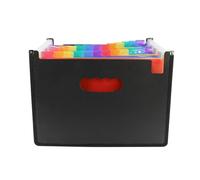 Sac de rangement portable for bureau, classeur rétractable A4, mini organiseur dossiers, porte-documents for examens d'étudiants Pour Fourniture Bureau Scolaire