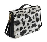 Sac De Rangement Portable for Livres Housse Pratique for Bibliques, Cahiers, Housse De Protection Personnalisable for Manuels Scolaires Idéal for L'église Et Les Trajets Quotidiens(Pattern E,30.5CM)