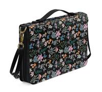 Sac De Rangement Portable for Livres Housse Pratique for Bibliques, Cahiers, Housse De Protection Personnalisable for Manuels Scolaires Idéal for L'église Et Les Trajets Quotidiens(Pattern H,30.5CM)