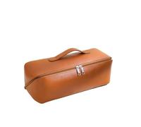 Sac de rangement portable for sèche-cheveux de voyage, sac de rangement for machine de soufflage électrique, sac de poussette étanche Pour salle de bain de voyage(Orange)