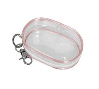 Sac de rangement portable pour câble de données - Pochette de rangement transparente - Organiseur de rangement pour chargeur de téléphone portable, sac de rangement compact pour câble transparent pour