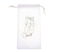 Sac de Rangement Portable pour Chaussures de Danse, Organisateur de Chaussures de Danse, Sac à Main pour Pointes et Chaussures d'entraînement, Sac à Cordon Multifonction pour Chaussures
