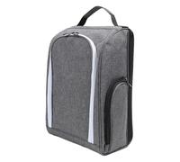 Sac de rangement portable pour chaussures de golf, sac de rangement pour chaussures de sport, sac de rangement extérieur étanche pour les week-ends et les cours de danse, gris, Voir description, Voir