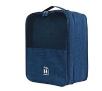 Sac de rangement portable pour chaussures, organiseur de voyage et facile à nettoyer, peut contenir 3 paires de chaussures pour le voyage, la maison, sac de rangement portable pour sous-vêtements