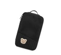 Sac de rangement portable pour couches, construction en coton respirant, compartiment spacieux pour un changement rapide des couches, rangement compact pour les parents qui sont beaucoup en