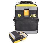 Sac de rangement portable pour défibrillateur automatique externe DAE avec bandoulière réglable, étui pour défibrillateur avec bandes réfléchissantes, pour la maison, le bureau, l'hôpital