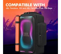 Sac de rangement portable pour enceintes JBL PartyBox 120 130 330, sacs perméables au son, étui de protection pour voyages en extérieur PARTYBOX 130 330 for JBL120 130