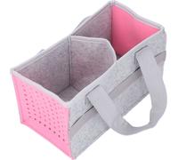 Sac de rangement portable pour le Toniebox Starter Set - Housse en feutre extra large, rose