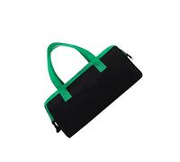 Sac de rangement portable pour outils en tissu 600D avec large ouverture, fermeture éclair lisse, poignée confortable, grande capacité, 30,5 x 14,5 cm, large ouverture