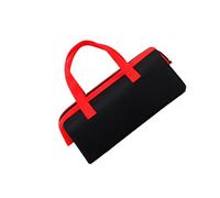 Sac de rangement portable pour outils en tissu 600D avec large ouverture, fermeture éclair lisse, poignée confortable, grande capacité, sac de 30,5 x 14,5 cm