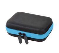 Sac de rangement pour 12 bouteilles d'huile parfumée - Coque rigide résistante aux chocs - Peut contenir jusqu'à 5 ml, 10 ml, 15 ml d'huiles, Bleu, Refer to description, Unisexe
