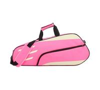 Sac de rangement pour 3 raquettes de tennis - Sac de transport pour raquette de raquette de badminton | Étui de rangement léger et étanche pour équipement de raquetball pour homme et femme