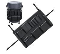 Sac de rangement pour accessoires de nettoyage, 13 compartiments, organisateur commercial pour poubelles de 121 à 208 litres, accessoires de rangement pour outils de conciergerie, atelier, communauté