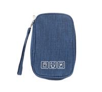 Sac De Rangement Pour Accessoires éLectroniques, Sac De Rangement Multifonction Pour CâBles De DonnéEs, Chargeurs De Banque D'alimentation, CâBle Usb, éCouteurs, Bleu Foncé