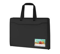Sac de Rangement pour Affiches | Sacs d'art, Livres de Rangement | Rangement d'art pour Tableau d'affichage | Sac de Transport Robuste | Sac de Rangement pour Poster avec Fermeture éclair et