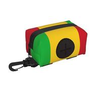 Sac de rangement pour animaux de compagnie Drapeau du Mali Sac de rangement pratique pour laisse, avec fermeture éclair, facile à transporter lors de vos déplacements.