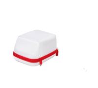 Sac de rangement pour appareil photo instantané Polaroid GO/Go Generation/Polaroid Now/Polaroid Now+/ONE STEP2 Coque rigide résistante aux rayures et aux chutes avec sangle Blanc, blanc, Trousse de