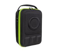 Sac de rangement pour appareil photo sans miroir, en EVA, étanche, double fermeture éclair pour Canon pour EOS Rebel T7/R50/R6 Mark II/R100/R50 V/T6/R8/R10/R (vert)