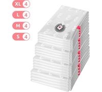 Sac de rangement pour aspirateur compact Aspispace Big Set 16 pcs, 4× S + 4× M + 4× L + 4× XL