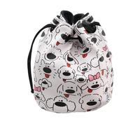 Sac de rangement pour balles de golf 12-18 balles - Organiseur pour les objets de valeur de t-shirt de golf - Mallette de réglage portable multifonction pour marqueurs, piste, exercice, zone de