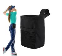 Sac de Rangement pour Balles de Golf - Oxford Portable Sac de Rangement avec Crochet - 2 Compartiments Accessoires de Golf Sac de Rangement | pour Chariot Voyage en Plein Air Driving Range Hommes