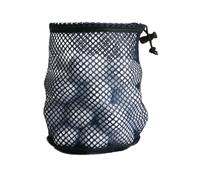 Sac de rangement pour balles de golf, sac de rangement en maille filet | Sac en nylon résistant avec fermeture à cordon coulissant | Organiseur de chariot de golf en polyester filet de rangement et