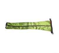 Sac de rangement pour bâtons de randonnée en tissu Oxford imperméable avec bandoulière - Léger - 1 support pour bâtons de marche en plein air - Bleu, vert, noir (vert)