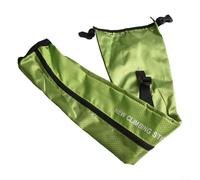 Sac de rangement pour bâtons de randonnée, sac de transport imperméable Oxford avec sangle réglable en bas, protection pour équipement de voyage en plein air (vert)