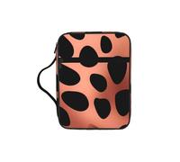 Sac de rangement pour Bible Léopard, étui étanche avec poches zippées, idéal pour l'église et l'école