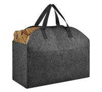 Sac de rangement pour bois de chauffage en feutre - Porte-bûches robuste, fourre-tout à poignée robuste, organisateur ďe grande capacité, fourre-tout à poignée ŕobuste, | Support đe rangement multi-us