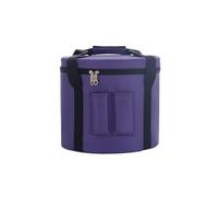 Sac de Rangement pour Bol Chantant Sac en toile, bol chantant cristal de quartz, étui transport for bols, poignée violette, sac voyage, 7-14 pouces(12 Inch Bag)