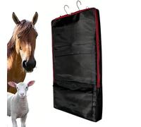 Sac de Rangement pour Bride pour Chevaux - Sac de Transport avec Crochet - Organiseur d'écurie Robuste et étanche avec bandoulière réglable pour Les Amateurs de Sports équestres