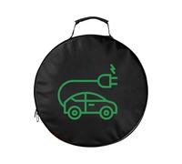 Sac de rangement pour câble de charge EV - Support de câble de charge étanche, étui de chargement de voiture | Pochette à fermeture éclair, organisateur automobile robuste, solution de rangement
