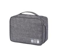 Sac de rangement pour câble de données de voyage avec compartiment multifonctionnel de grande capacité